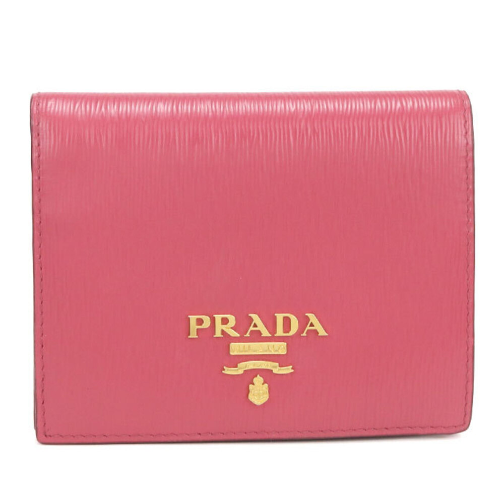 PRADA Prada Bi-fold Wallet 1MV204 Women's Pink